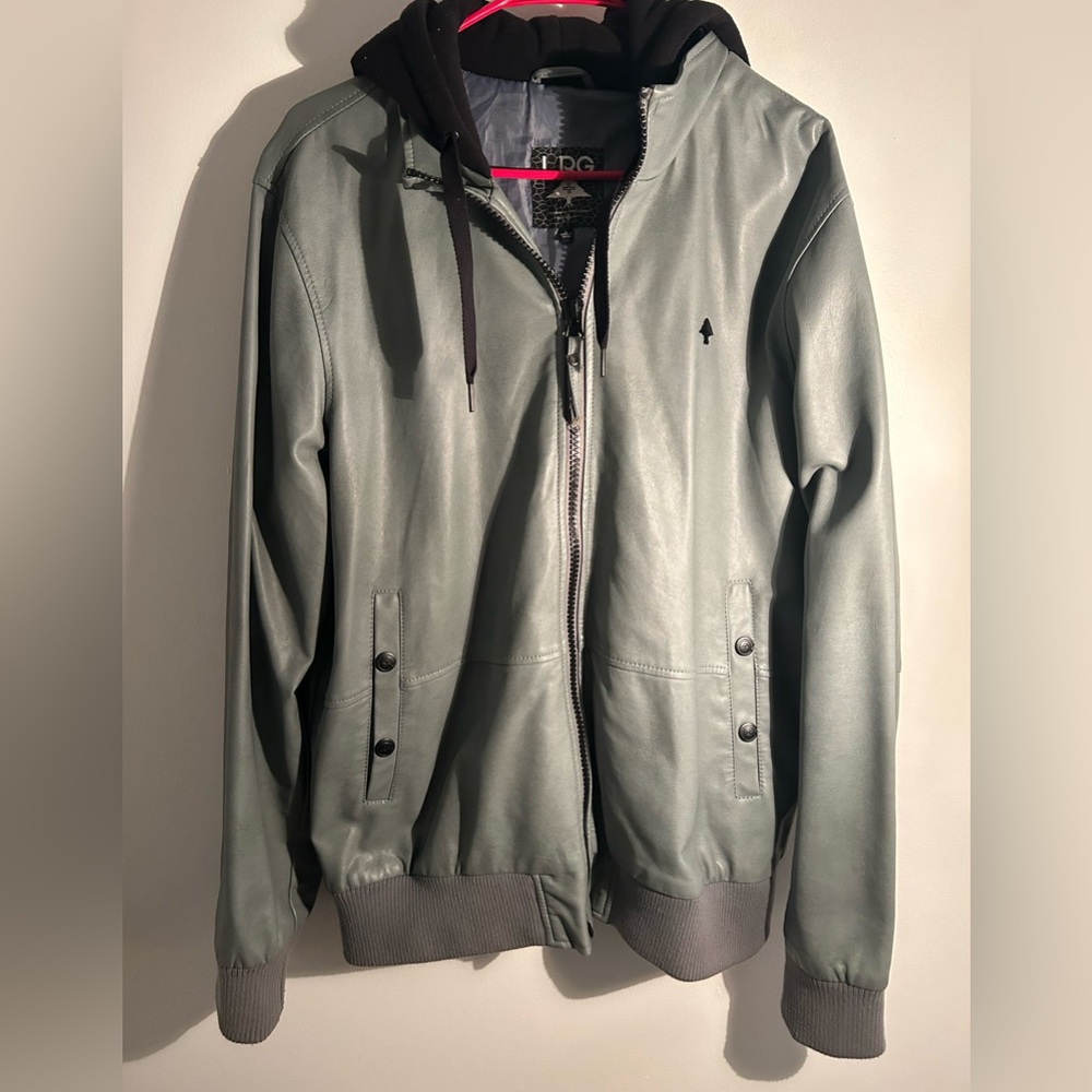 LRG Faux Leather Jacket